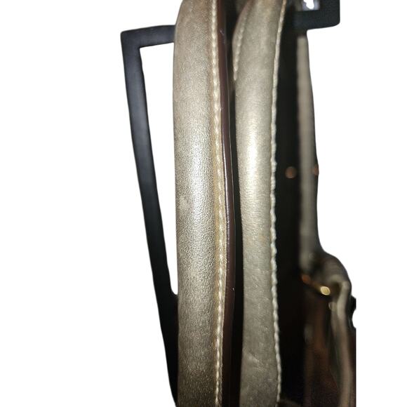 COACH Bleeker Natural Straw Tote Bag Leather Flower & Straps Woven F13373 - Picture 10 of 14